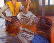 埃德加 德加 : In a Laundry